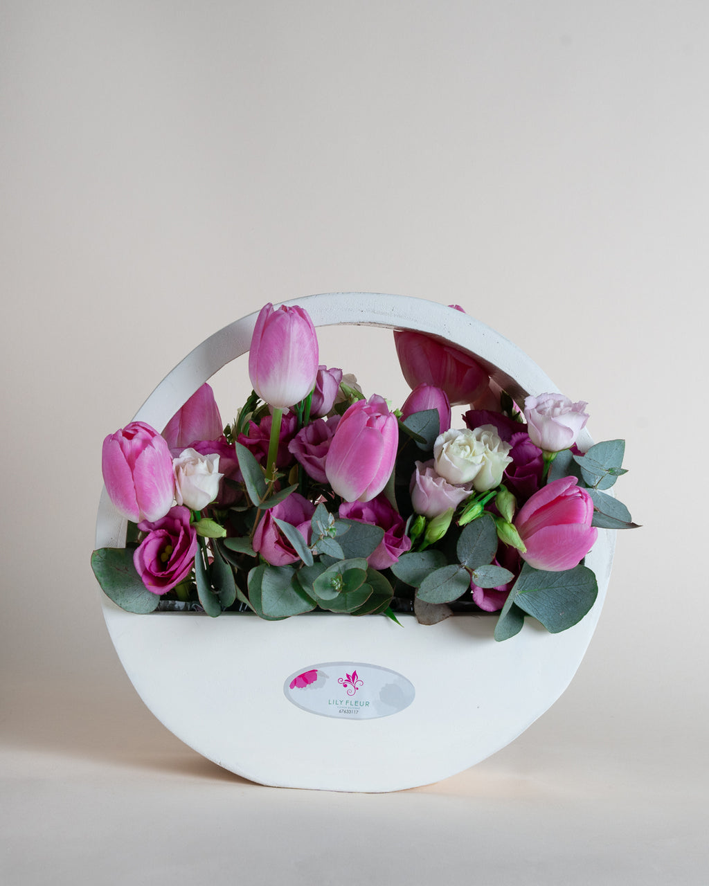 Lovely Tulip Basket